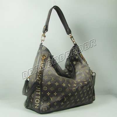 discount louis vuitton handbags leather m95006 monogram coffee wholesale