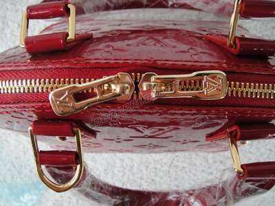 discount louis vuitton handbags monogram vernis m91606 red wholesale