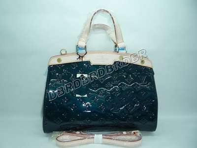 Discount Louis Vuitton Handbags Monogram Vernis M91619 royal blue Wholesale