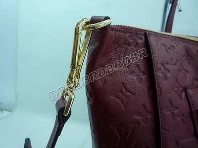 discount louis vuitton handbags monogram empreinte m93410 purplish red wholesale