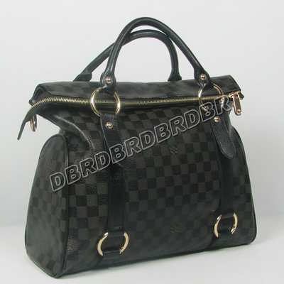 discount louis vuitton handbags leather n41232 black wholesale