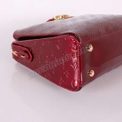 discount louis vuitton handbags monogram vernis m93757 purplish red wholesale