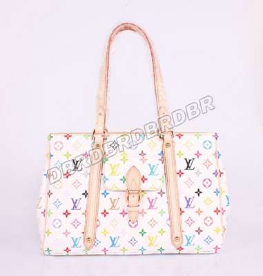 discount louis vuitton handbags monogram multicolore m40094 white multicolor wholesale