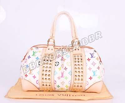 Discount Louis Vuitton Handbags Monogram Multicolore M45641 white Multicolor Wholesale