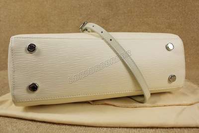 discount louis vuitton handbags epi leather m91619 white wholesale