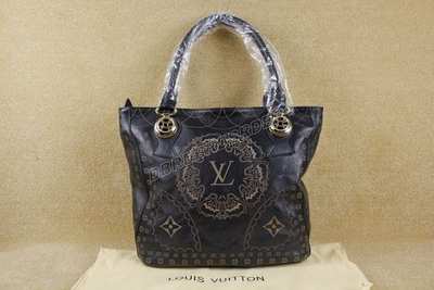 discount louis vuitton handbags leather m98031 black wholesale