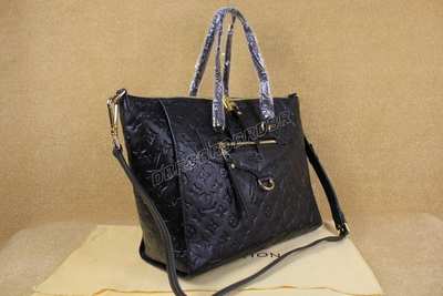 discount louis vuitton handbags monogram empreinte m93410 black wholesale