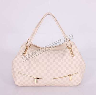 discount louis vuitton handbags leather m92808 beige white wholesale