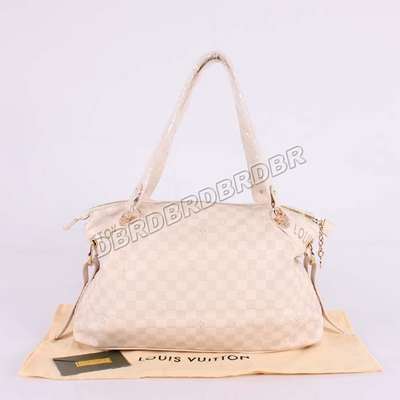 discount louis vuitton handbags leather m93083 beige white wholesale