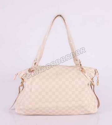 discount louis vuitton handbags leather m93083 beige white wholesale