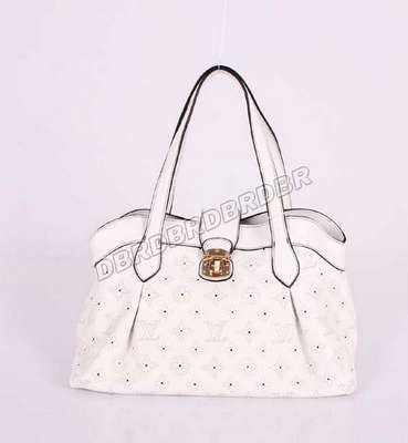 discount louis vuitton handbags monogram mahina m93465 white wholesale