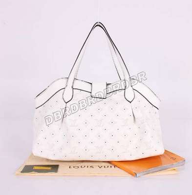 discount louis vuitton handbags monogram mahina m97061 white wholesale