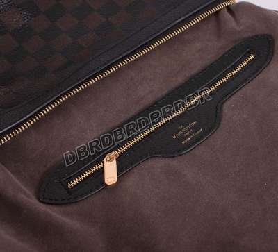 discount louis vuitton handbags leather m98016 black/gray wholesale