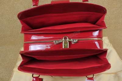 discount louis vuitton handbags monogram vernis m95332 tote red wholesale