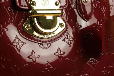 discount louis vuitton handbags monogram vernis m93757 red wholesale