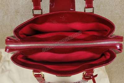 discount louis vuitton handbags monogram vernis m93757 red wholesale