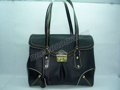 Discount Louis Vuitton Handbags Suhali Leather M95848 black Wholesale