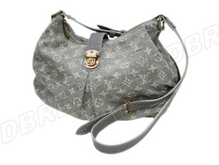 Discount Louis Vuitton Handbags Monogram Denim M95583 gray Wholesale