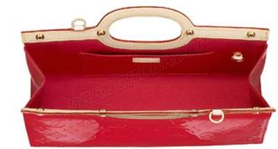 discount louis vuitton handbags monogram vernis m91373 red wholesale