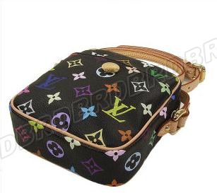 discount louis vuitton handbags monogram multicolore m40056 black wholesale