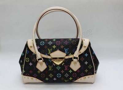 Discount Louis Vuitton Handbags Monogram Multicolore M40202 black Wholesale