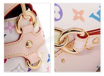 discount louis vuitton handbags monogram multicolore m40203 white wholesale