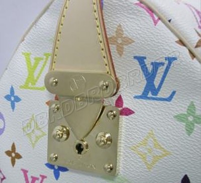 discount louis vuitton handbags monogram multicolore m92641 white wholesale