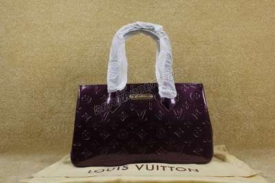 Discount Louis Vuitton Handbags Monogram Vernis M93684 purple Wholesale