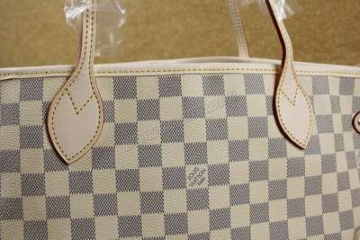 discount louis vuitton handbags damier azur canvas n51107 white wholesale