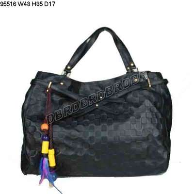 Discount Louis Vuitton Handbags Leather 95516 black/gray Wholesale