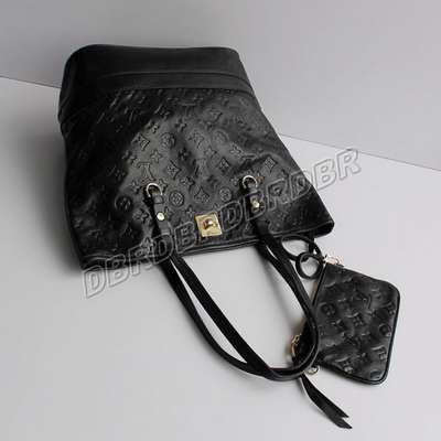 discount louis vuitton handbags monogram empreinte m93827 black wholesale