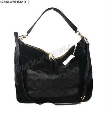 Discount Louis Vuitton Handbags Monogram Empreinte 40583 black Wholesale