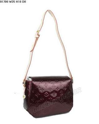 discount louis vuitton handbags monogram vernis 91706 claret-red wholesale