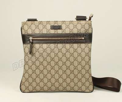 Discount Luxury Handbags Gucci 295257kafeiPVC_2630 Wholesale