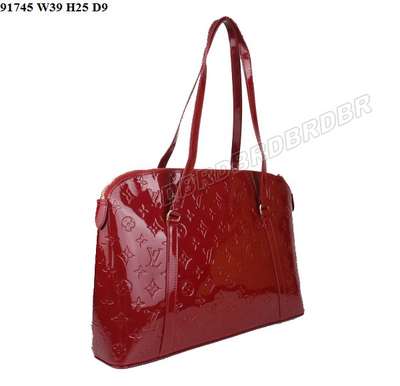 discount louis vuitton handbags monogram vernis 91745 red wholesale