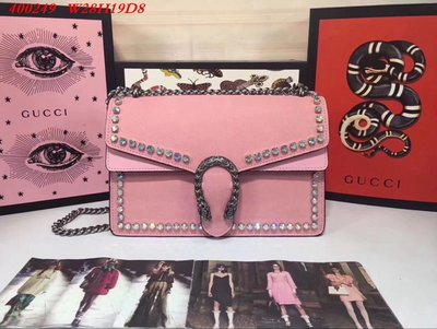 Gucci 400249 Pink with rhinestones 40437