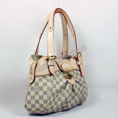 discount louis vuitton handbags damier azur canvas n41542 white wholesale