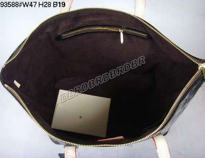 discount louis vuitton handbags monogram vernis m93588 black wholesale