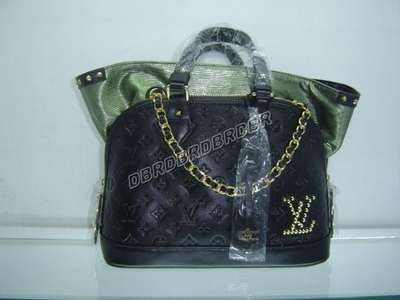 discount louis vuitton handbags others m97042 black wholesale