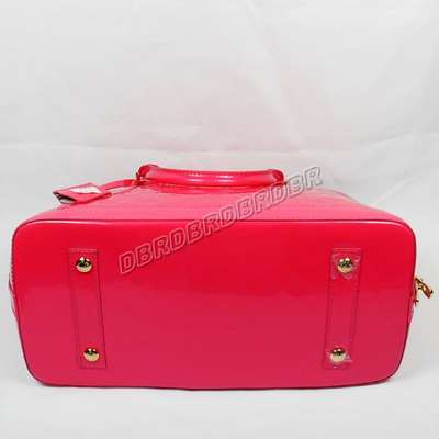 discount louis vuitton handbags monogram vernis m93625 rose red wholesale