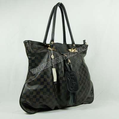 discount louis vuitton handbags leather n45701 black wholesale