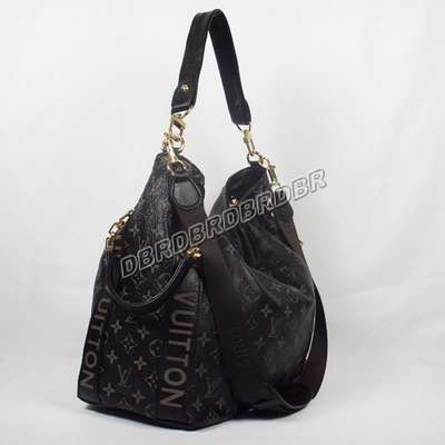 discount louis vuitton handbags leather m95006 damier black wholesale