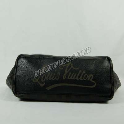 discount louis vuitton handbags leather n95017 black wholesale