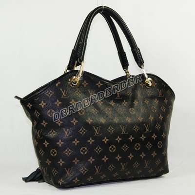 discount louis vuitton handbags leather m95017 black wholesale