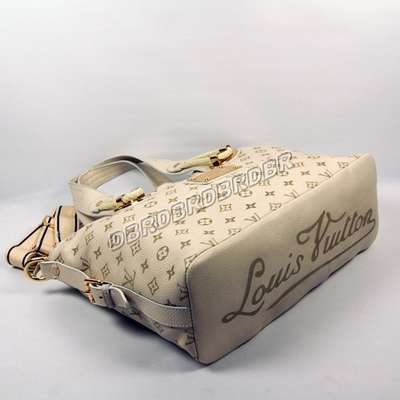 discount louis vuitton handbags leather m95118 white wholesale