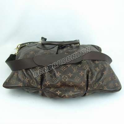 discount louis vuitton handbags leather m93801 coffee wholesale