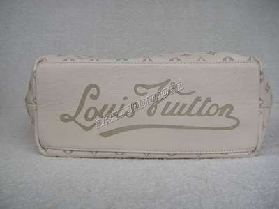 discount louis vuitton handbags leather m95017 beige white wholesale