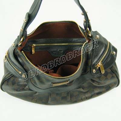 discount louis vuitton handbags leather nd0234 black wholesale