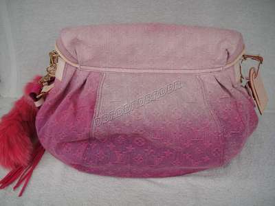 discount louis vuitton handbags monogram denim m95865 pink wholesale