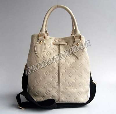 discount louis vuitton handbags leather m97014 beige white wholesale